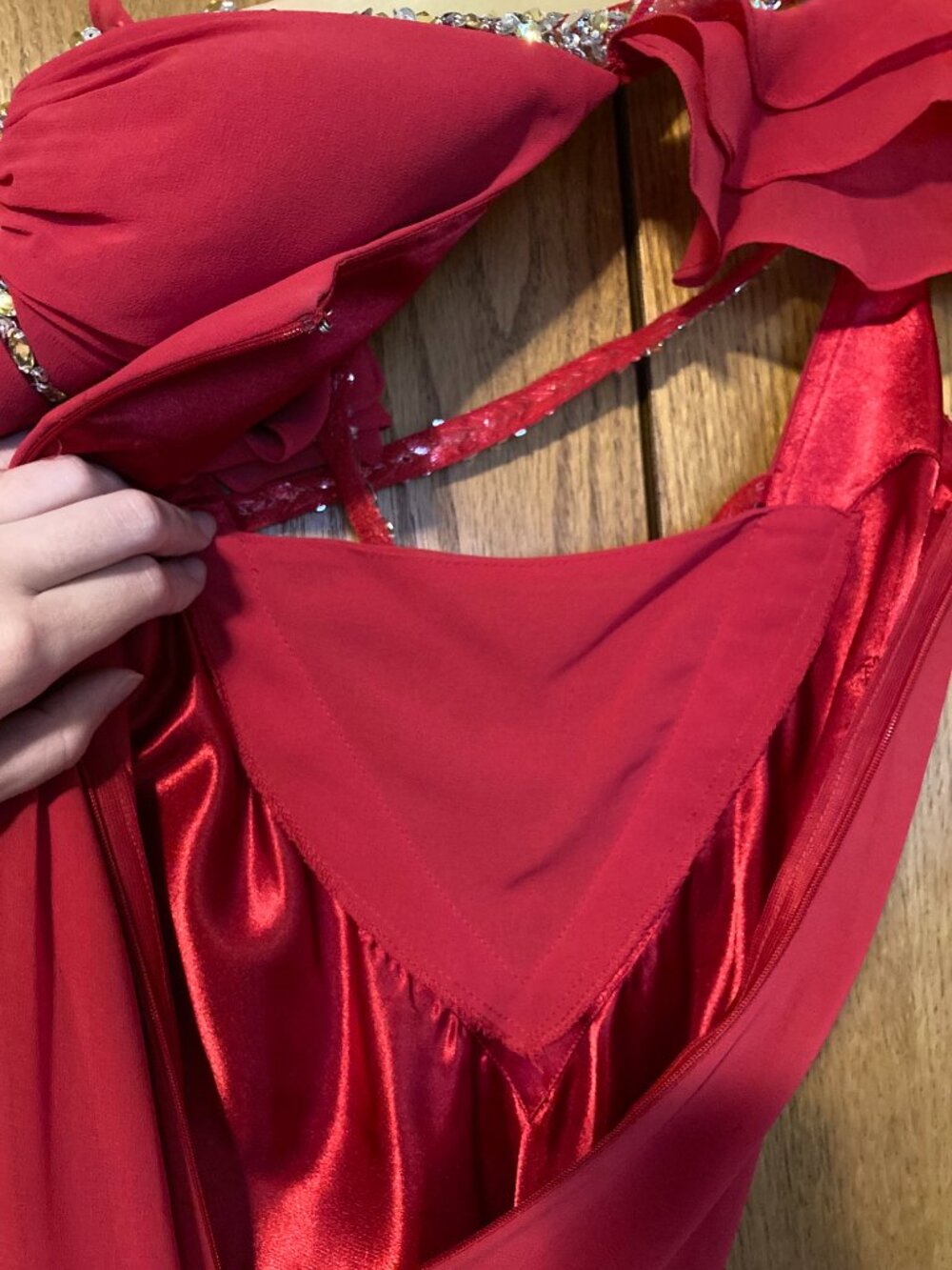 Red Prom Dress - Picture 5 of 8